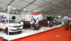 Toyota Stall and Bootcamp Autocar Performance Show 2015